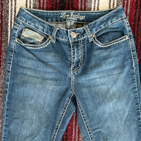 Love Indigo Premium Bootcut Jeans - Picture 3 of 6